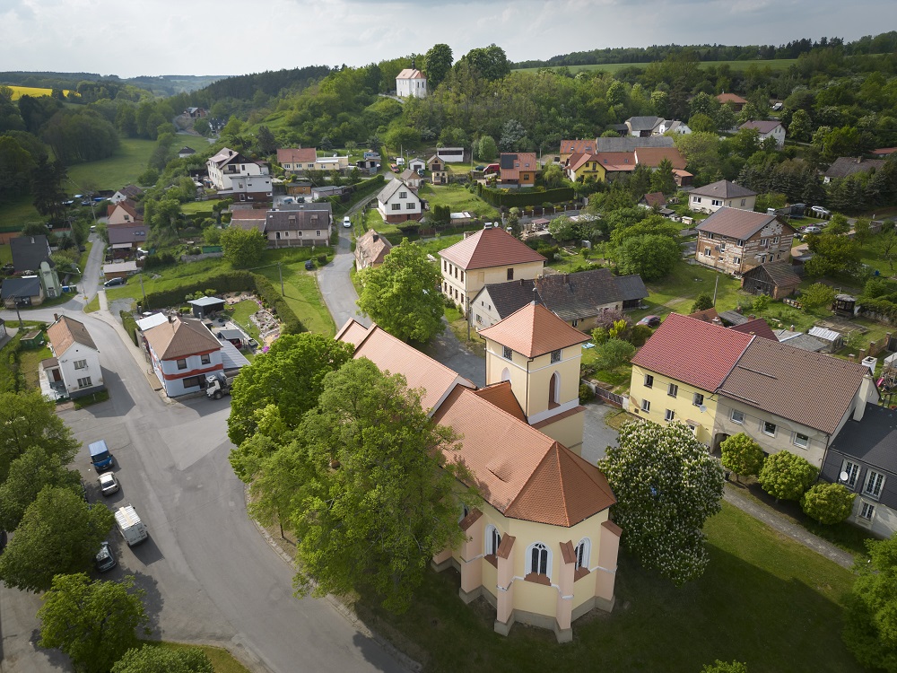 Všeruby kostel sv. Ducha