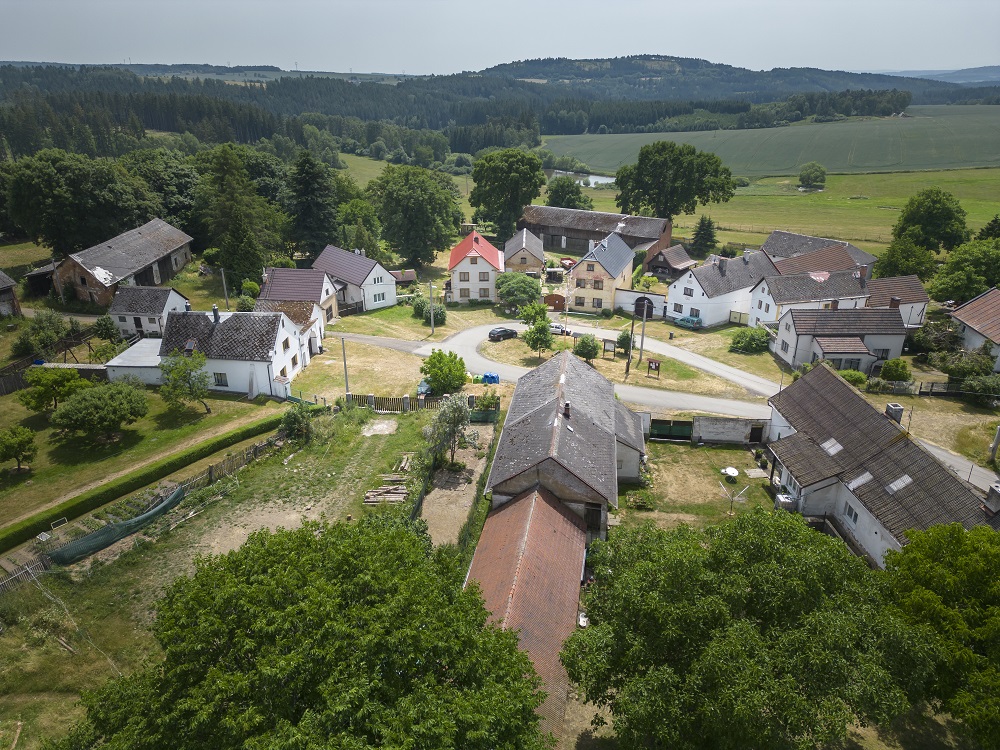 Světec letecký pohled