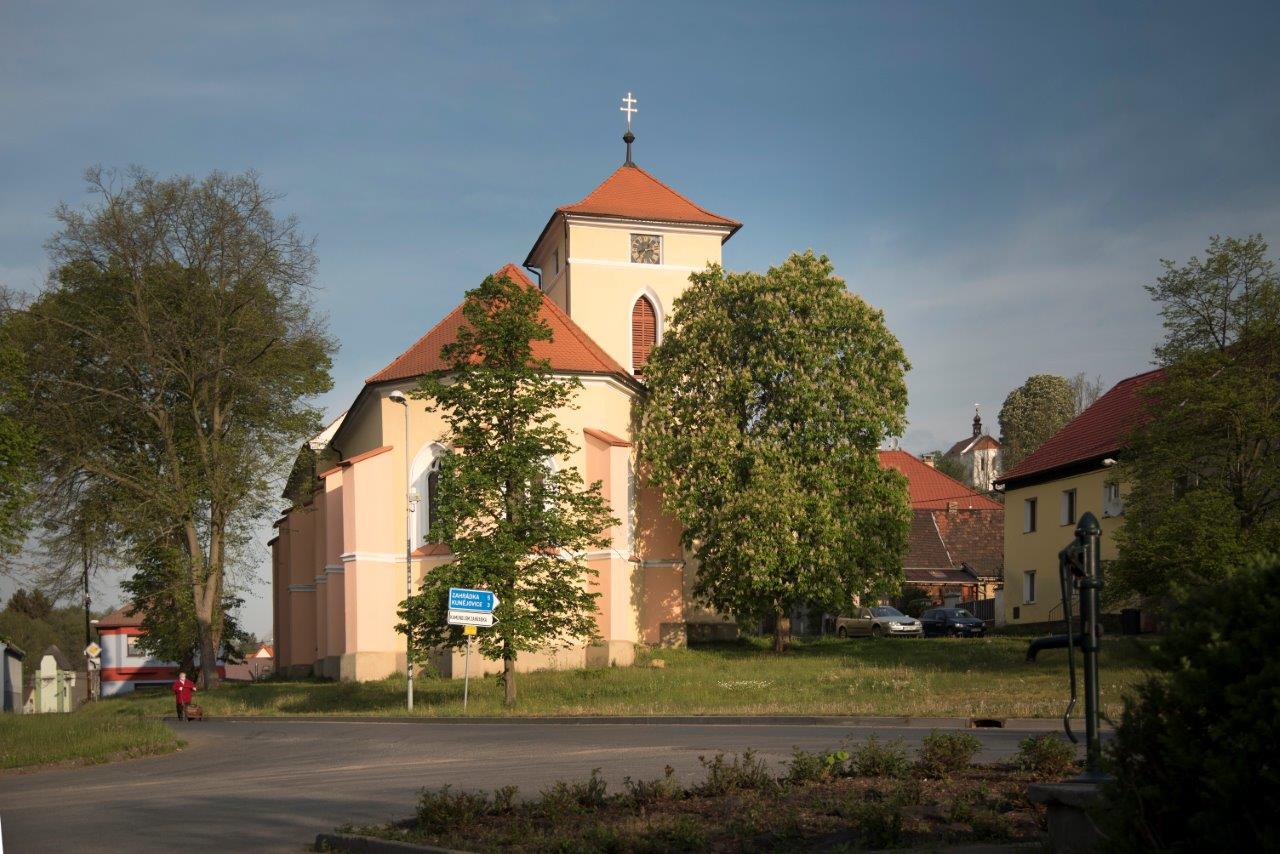 Všeruby kostel sv. Ducha