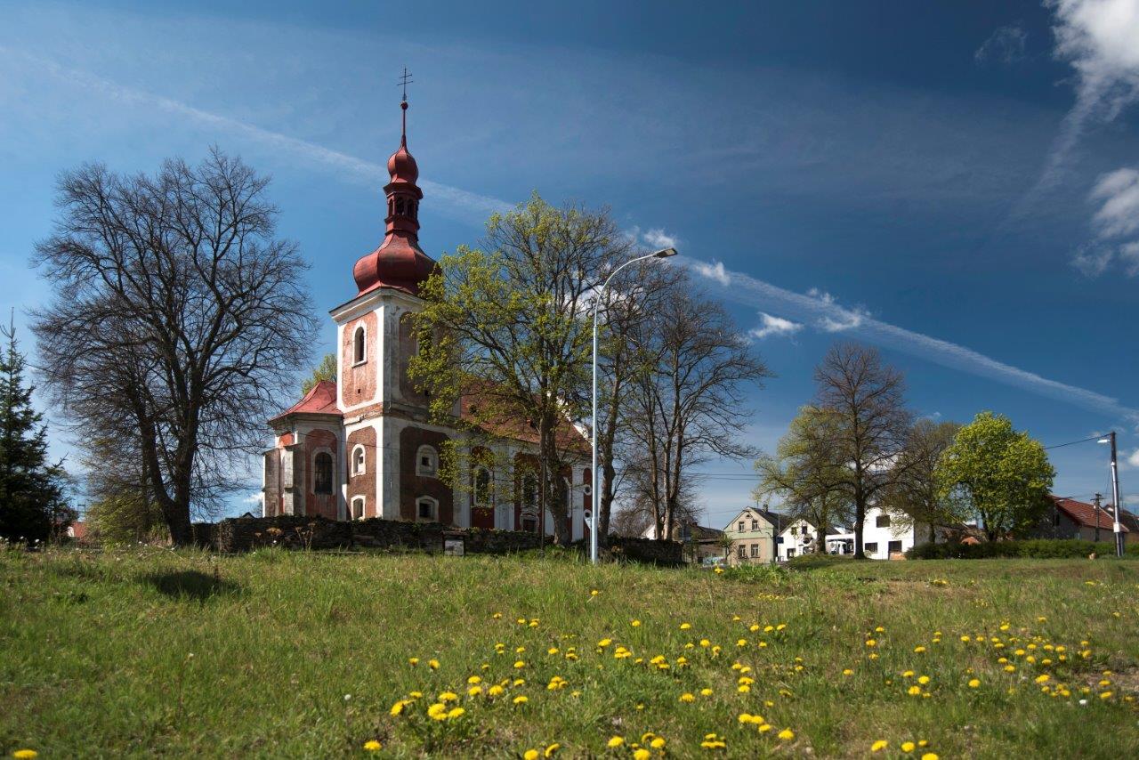 Úněšov kostel sv.Prokopa