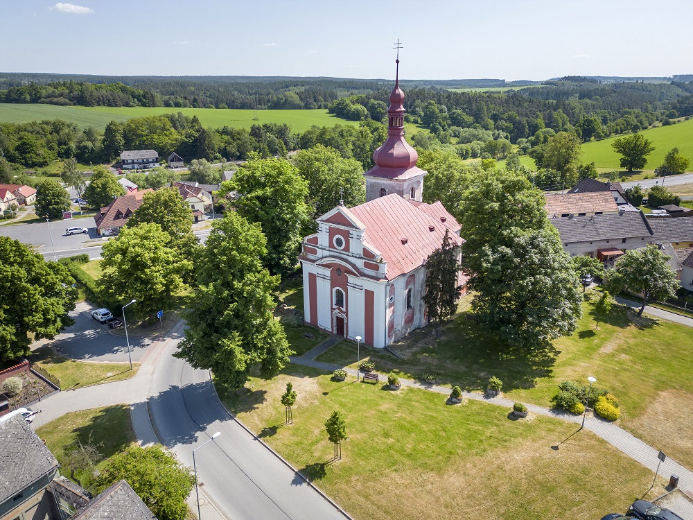 Úněšov kostel sv.Prokopa